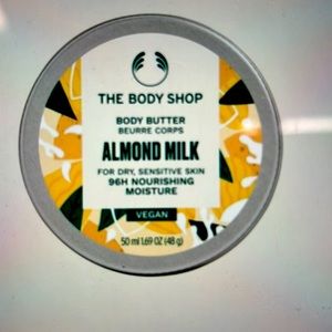 The body shop almond milk body butter